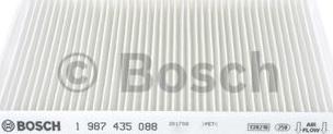 BOSCH 1 987 435 088 - Filtre, air de l'habitacle cwaw.fr