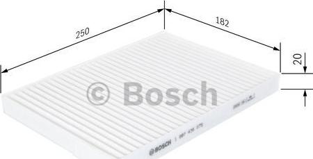 BOSCH 1 987 435 075 - Filtre, air de l'habitacle cwaw.fr