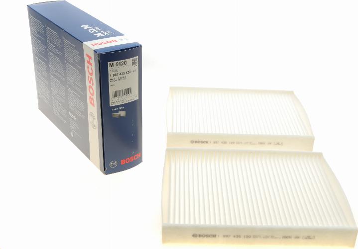 BOSCH 1 987 435 120 - Filtre, air de l'habitacle cwaw.fr