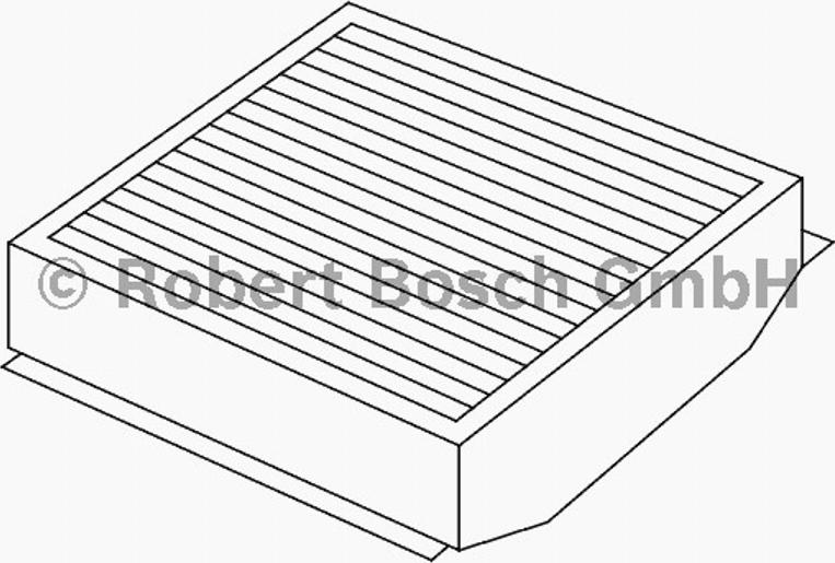 BOSCH 1987431511 - Filtre, air de l'habitacle cwaw.fr