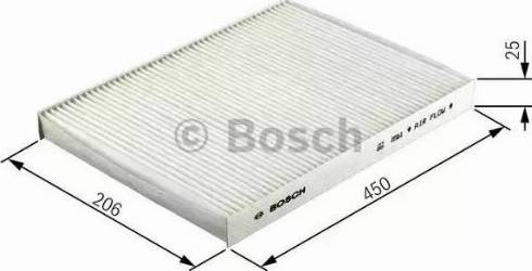 BOSCH 1 987 431 166 - Filtre, air de l'habitacle cwaw.fr