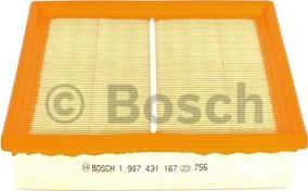 BOSCH 1 987 431 167 - Filtre, air de l'habitacle cwaw.fr