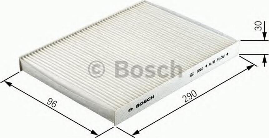 BOSCH 1987432437 - Filtre, air de l'habitacle cwaw.fr