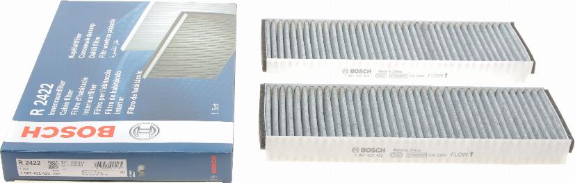 BOSCH 1 987 432 422 - Filtre, air de l'habitacle cwaw.fr