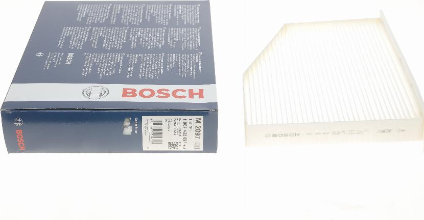 BOSCH 1 987 432 097 - Filtre, air de l'habitacle cwaw.fr