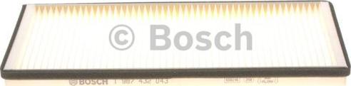 BOSCH 1 987 432 043 - Filtre, air de l'habitacle cwaw.fr