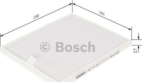 BOSCH 1 987 432 066 - Filtre, air de l'habitacle cwaw.fr