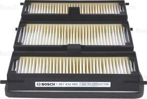 BOSCH 1 987 432 060 - Filtre, air de l'habitacle cwaw.fr