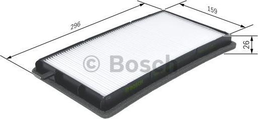 BOSCH 1 987 432 002 - Filtre, air de l'habitacle cwaw.fr