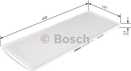 BOSCH 1 987 432 010 - Filtre, air de l'habitacle cwaw.fr