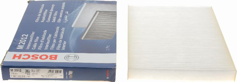 BOSCH 1 987 432 012 - Filtre, air de l'habitacle cwaw.fr