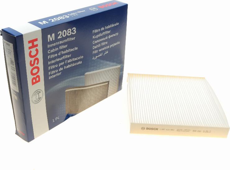 BOSCH 1 987 432 083 - Filtre, air de l'habitacle cwaw.fr