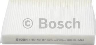 BOSCH 1 987 432 087 - Filtre, air de l'habitacle cwaw.fr