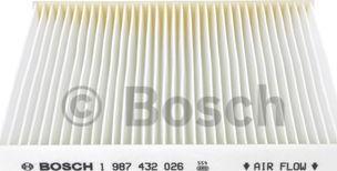 BOSCH 1 987 432 026 - Filtre, air de l'habitacle cwaw.fr