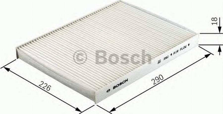 BOSCH 1 987 432 366 - Filtre, air de l'habitacle cwaw.fr