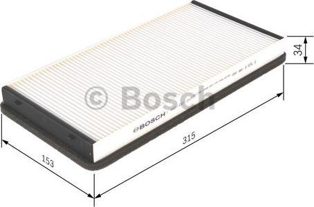 BOSCH 1 987 432 200 - Filtre, air de l'habitacle cwaw.fr