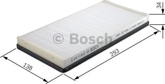 BOSCH 1 987 432 219 - Filtre, air de l'habitacle cwaw.fr