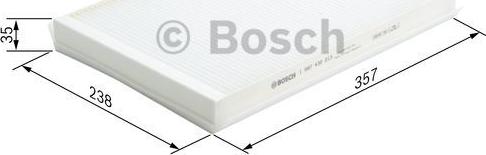 BOSCH 1 987 432 213 - Filtre, air de l'habitacle cwaw.fr