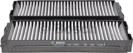 BOSCH 1 987 432 239 - Filtre, air de l'habitacle cwaw.fr