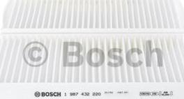 BOSCH 1 987 432 220 - Filtre, air de l'habitacle cwaw.fr