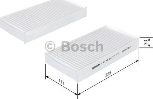 BOSCH 1 987 432 220 - Filtre, air de l'habitacle cwaw.fr