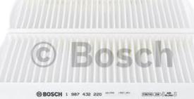 BOSCH 1 987 432 220 - Filtre, air de l'habitacle cwaw.fr