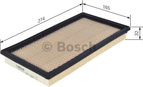 BOSCH 1 987 429 181 - Filtre à air cwaw.fr