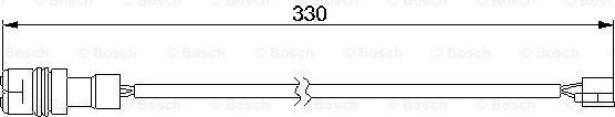 BOSCH 1 987 474 996 - Contact d'avertissement, usure des plaquettes de frein cwaw.fr