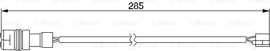 BOSCH 1 987 474 990 - Contact d'avertissement, usure des plaquettes de frein cwaw.fr