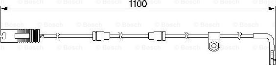 BOSCH 1 987 474 942 - Contact d'avertissement, usure des plaquettes de frein cwaw.fr