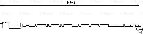 BOSCH 1 987 474 907 - Contact d'avertissement, usure des plaquettes de frein cwaw.fr