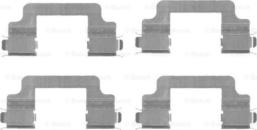 BOSCH 1 987 474 455 - Kit d'accessoires, plaquette de frein à disque cwaw.fr