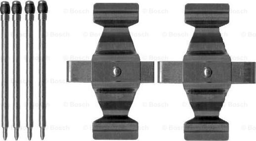 BOSCH 1 987 474 411 - Kit d'accessoires, plaquette de frein à disque cwaw.fr