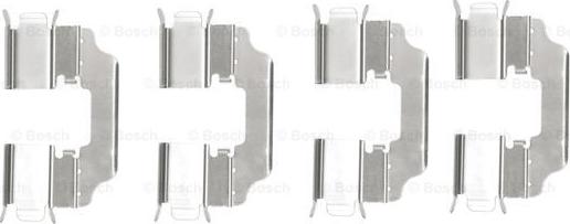 BOSCH 1 987 474 478 - Kit d'accessoires, plaquette de frein à disque cwaw.fr