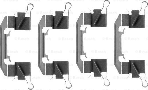 BOSCH 1 987 474 656 - Kit d'accessoires, plaquette de frein à disque cwaw.fr