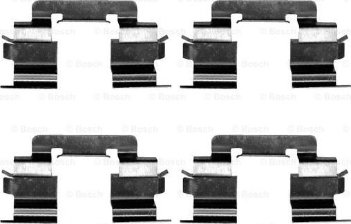 BOSCH 1 987 474 625 - Kit d'accessoires, plaquette de frein à disque cwaw.fr