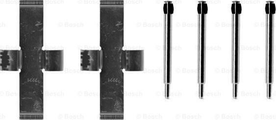 BOSCH 1 987 474 061 - Kit d'accessoires, plaquette de frein à disque cwaw.fr