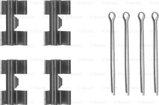 BOSCH 1 987 474 172 - Kit d'accessoires, plaquette de frein à disque cwaw.fr