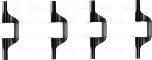 BOSCH 1 987 474 304 - Kit d'accessoires, plaquette de frein à disque cwaw.fr