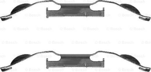 BOSCH 1 987 474 306 - Kit d'accessoires, plaquette de frein à disque cwaw.fr