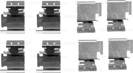 BOSCH 1 987 474 312 - Kit d'accessoires, plaquette de frein à disque cwaw.fr