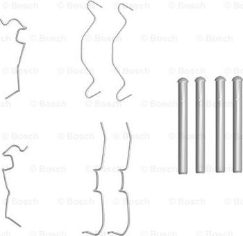 BOSCH 1 987 474 331 - Kit d'accessoires, plaquette de frein à disque cwaw.fr