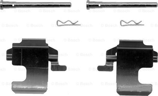 BOSCH 1 987 474 282 - Kit d'accessoires, plaquette de frein à disque cwaw.fr