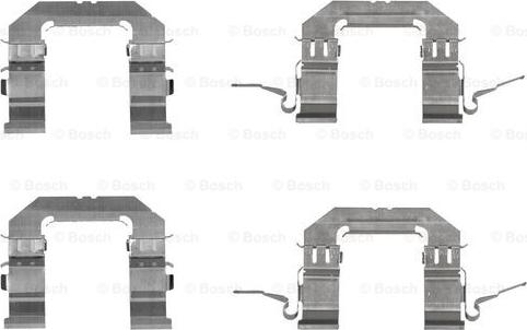 BOSCH 1 987 474 708 - Kit d'accessoires, plaquette de frein à disque cwaw.fr