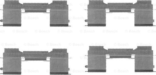 BOSCH 1 987 474 711 - Kit d'accessoires, plaquette de frein à disque cwaw.fr