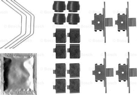 BOSCH 1 987 474 739 - Kit d'accessoires, plaquette de frein à disque cwaw.fr