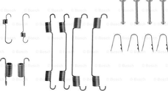 BOSCH 1 987 475 130 - Kit d'accessoires, mâchoire de frein cwaw.fr