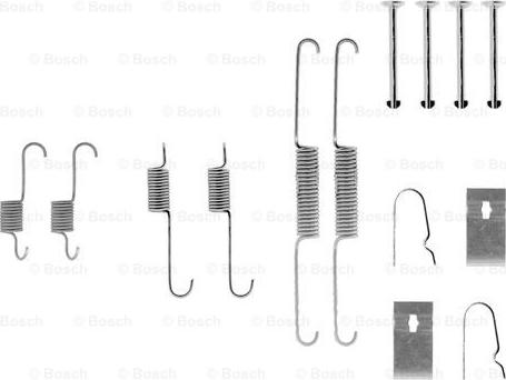 BOSCH 1 987 475 267 - Kit d'accessoires, mâchoire de frein cwaw.fr