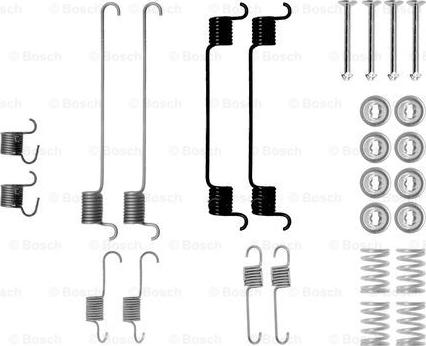 BOSCH 1 987 475 281 - Kit d'accessoires, mâchoire de frein cwaw.fr