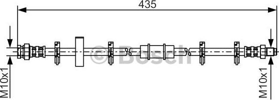 BOSCH 1 987 476 442 - Flexible de frein cwaw.fr